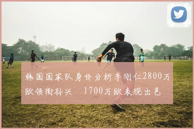 韩国国家队身价分析李刚仁2800万欧领衔孙兴慜1700万欧表现出色