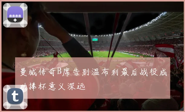 曼城传奇B席告别温布利最后战役成功捧杯意义深远